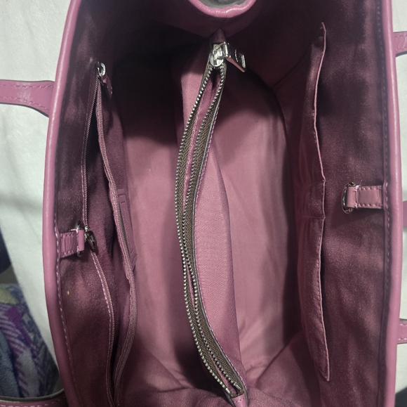 Coach Brown and Pink Signature Tote - Picture 4 of 4